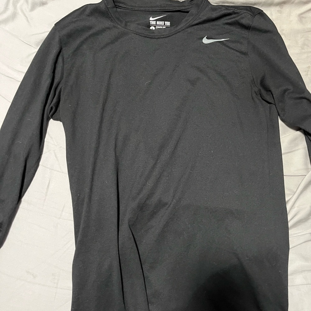 Nike Men's Black Long Sleeve Dri-fit